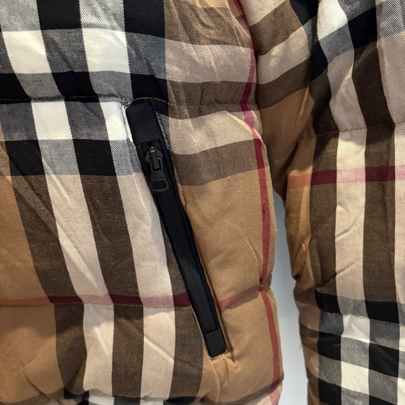 Burberry Vintage Check Hooded Down Jacket - Picture 4 of 8